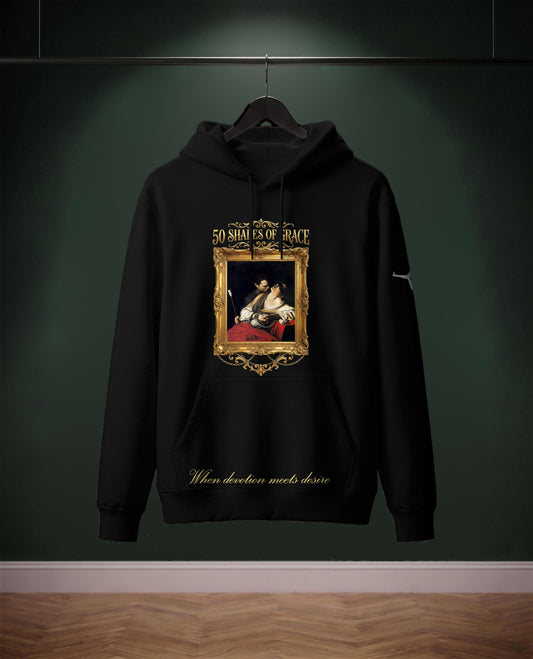 50 Shades of Grace — felpa colore Nero, davanti
