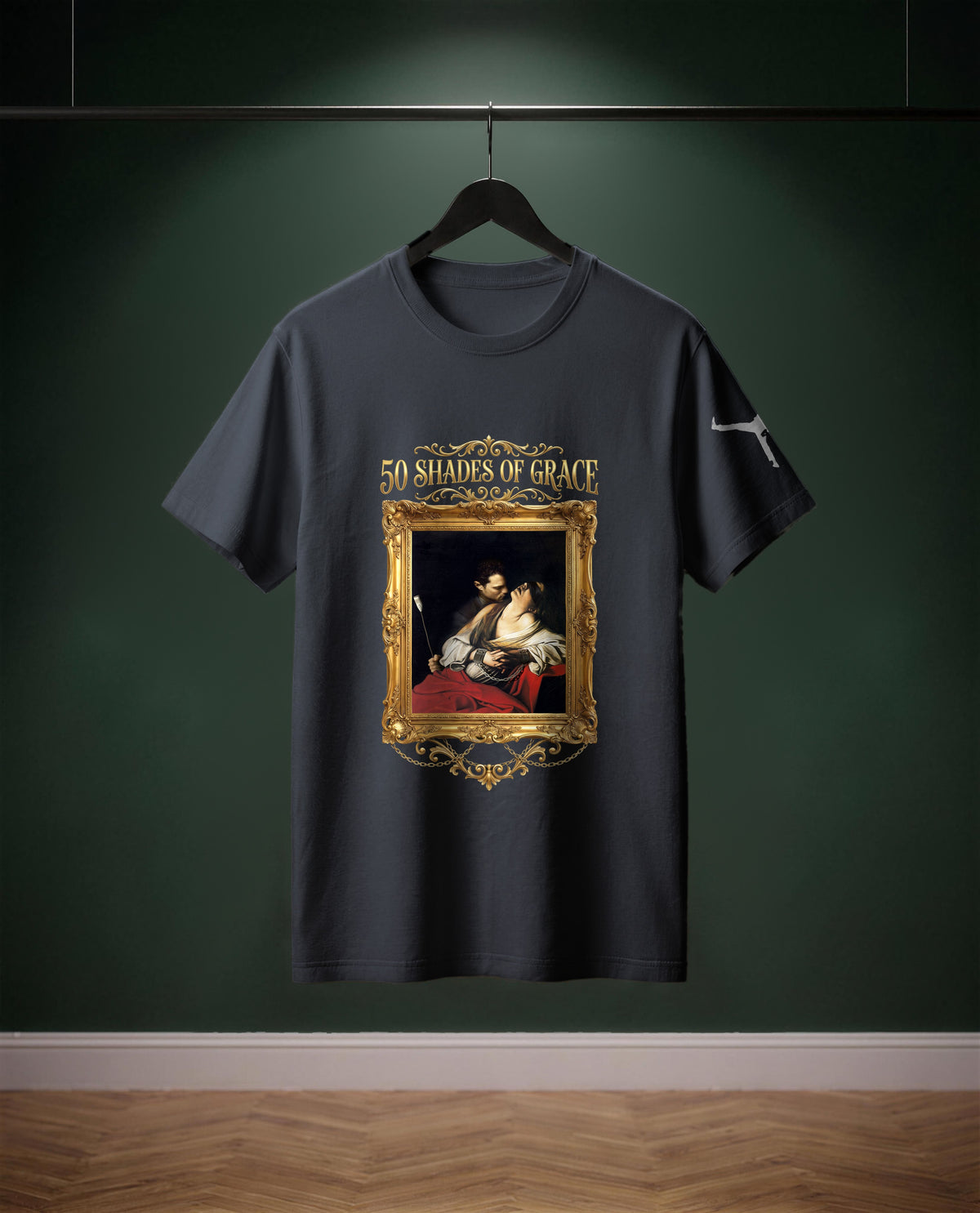 50 Shades of Grace — t-shirt colore Grigio topo, davanti