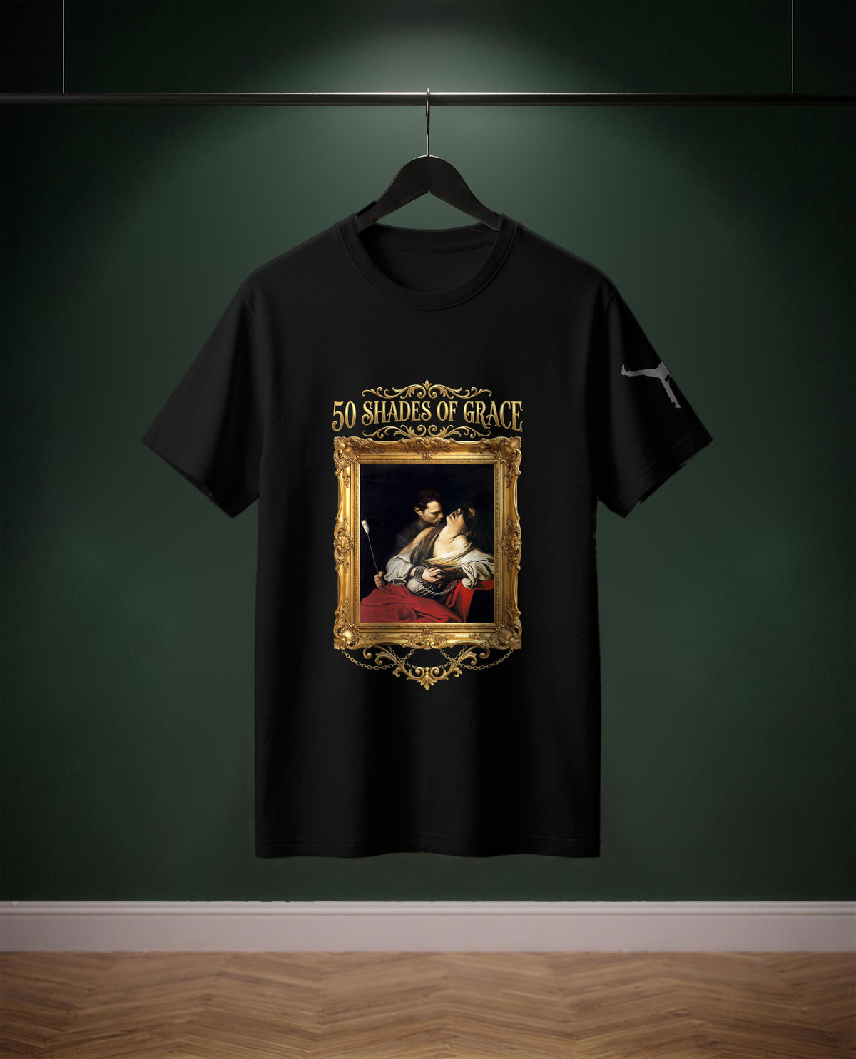 50 Shades of Grace — t-shirt colore Nero, davanti