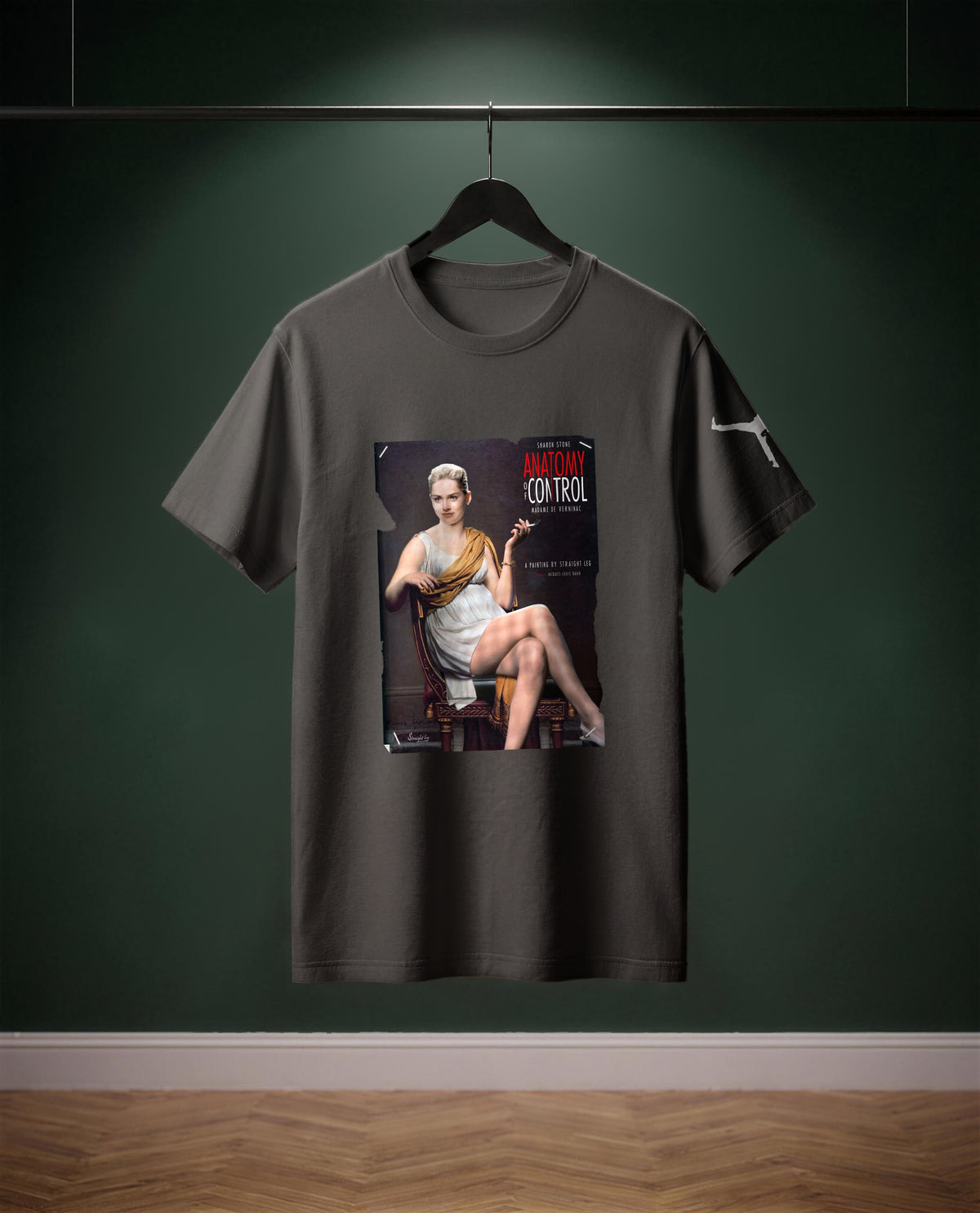 Anatomy of Control — t-shirt colore Grigio scuro, davanti