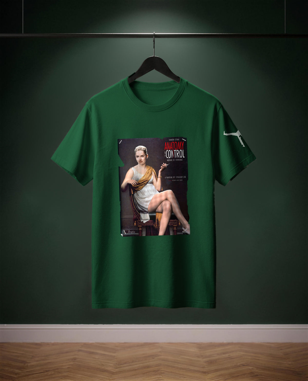 Anatomy of Control — t-shirt colore Verde bottiglia, davanti