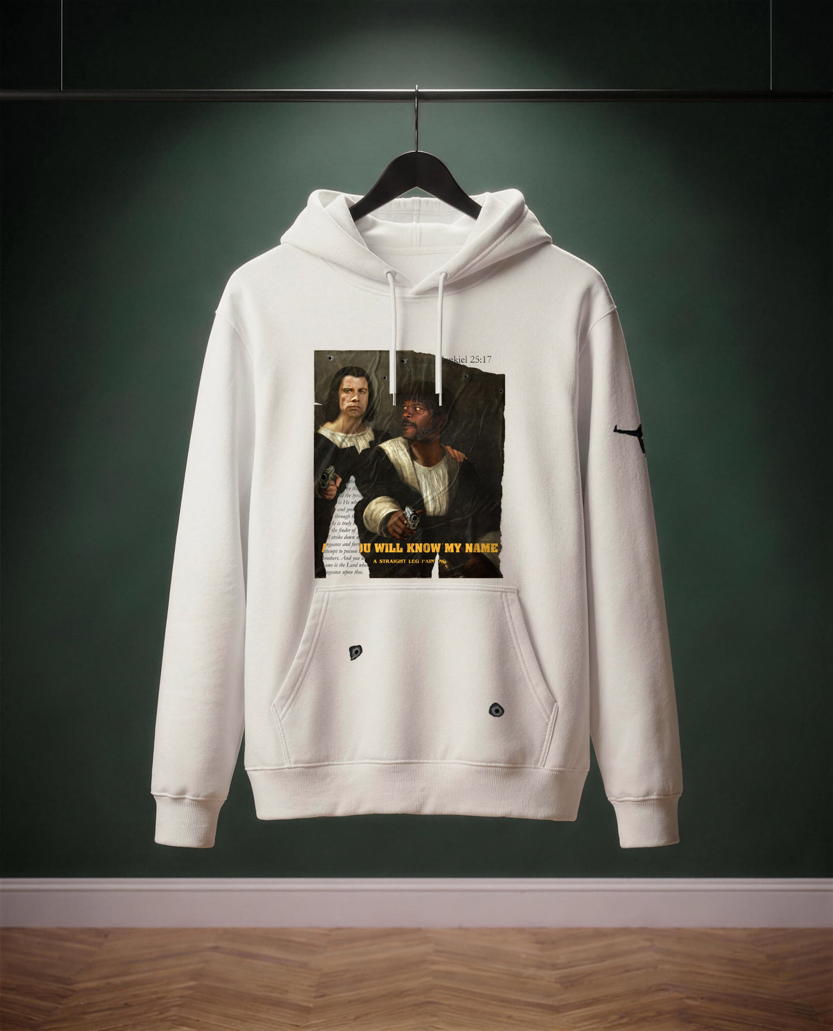 And You will know my Name — felpa colore Off-White, davanti