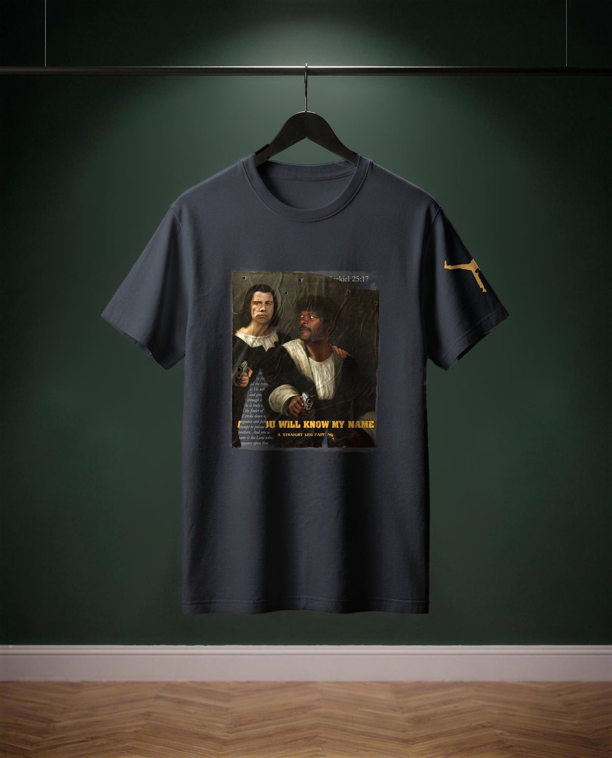 And You will know my Name — t-shirt colore Grigio topo, davanti