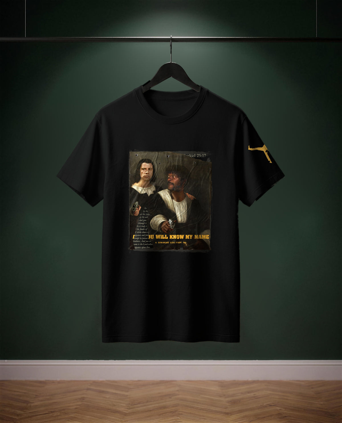 And You will know my Name — t-shirt colore Nero, davanti