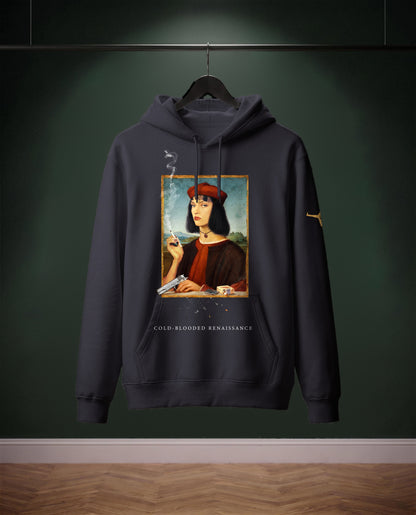 Cold-Blooded Renaissance — felpa colore Blu oltremare, davanti