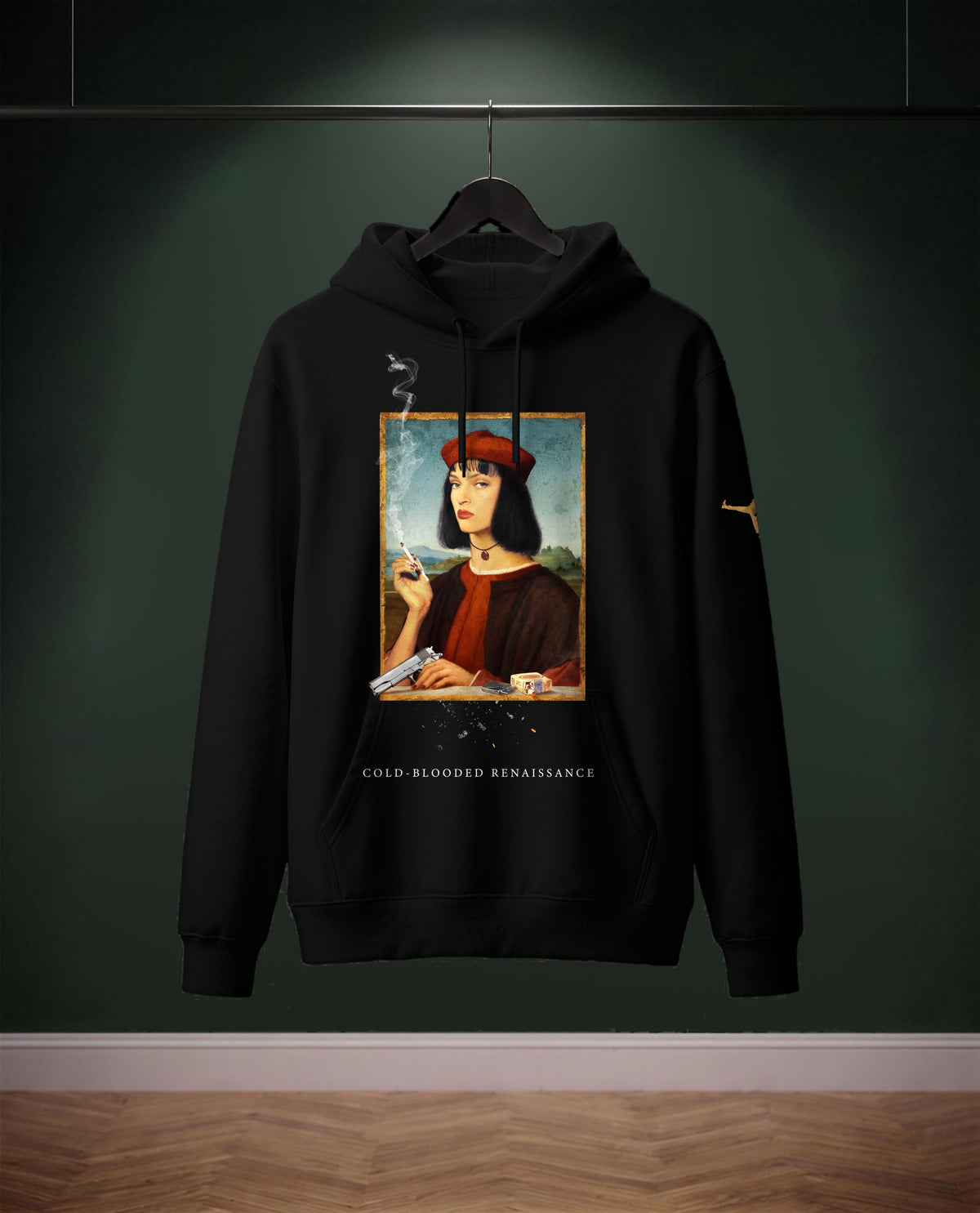 Cold-Blooded Renaissance — felpa colore Nero, davanti