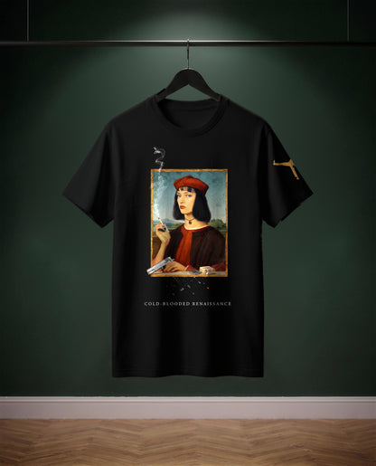 Cold-Blooded Renaissance — t-shirt colore Nero, davanti