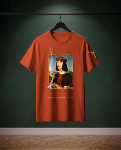 Cold-Blooded Renaissance — t-shirt colore Terracotta, davanti