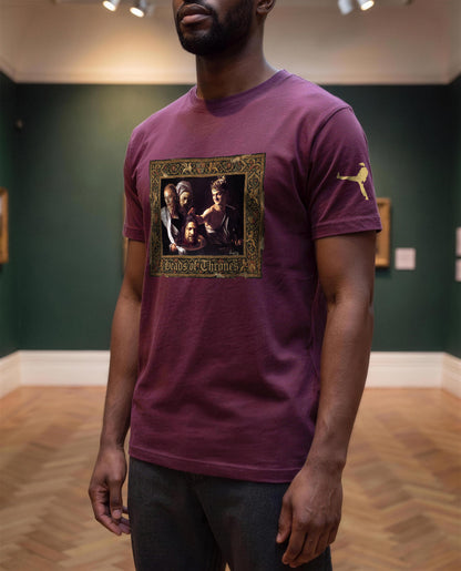 Heads of Thrones — t-shirt indossata