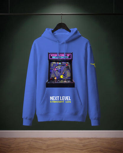 High Score of Relativity — felpa colore Blu royal, davanti
