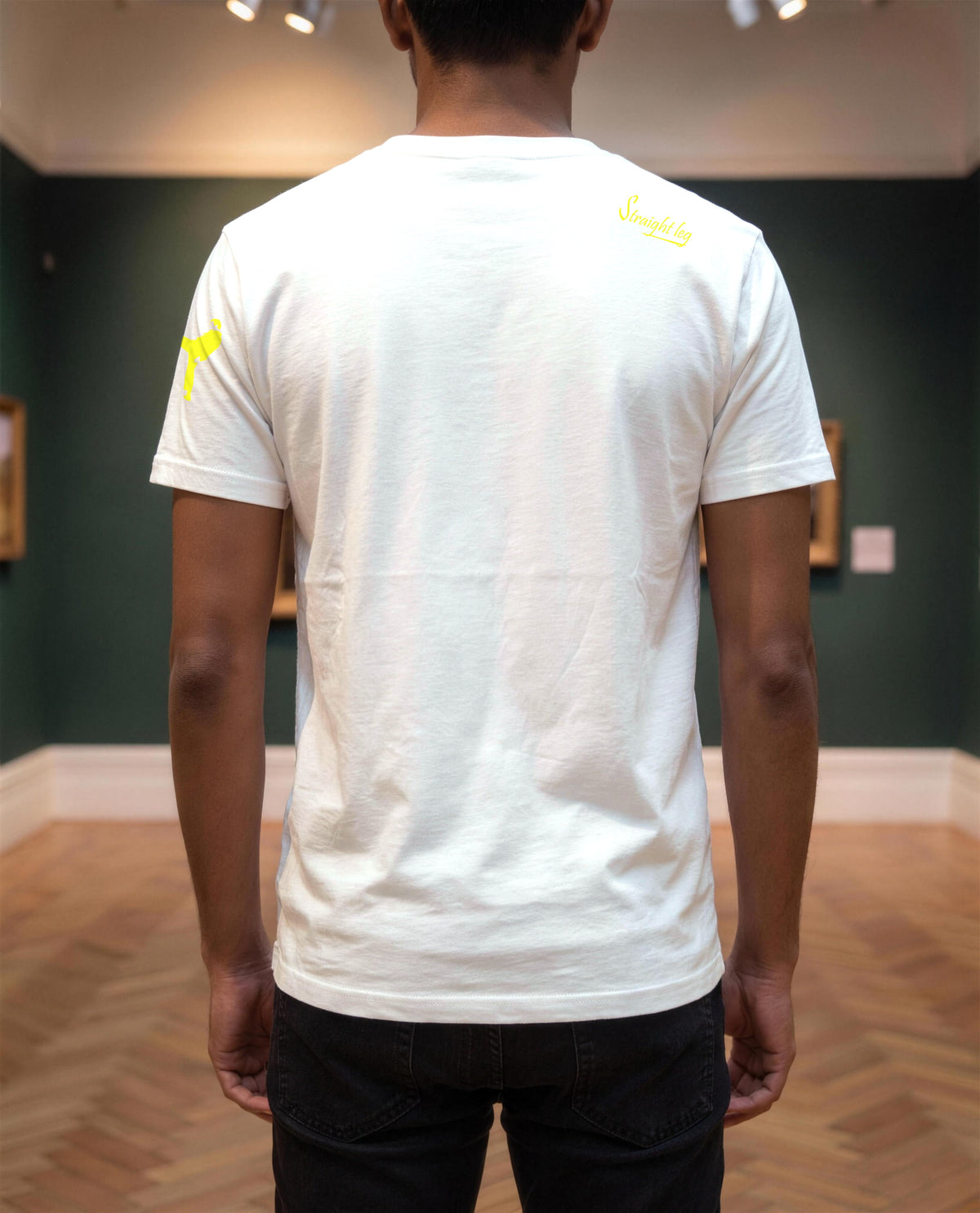 High Score of Relativity — t-shirt di spalle, con il logo sulla manica