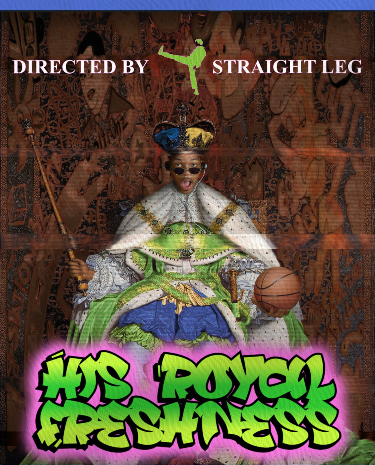 His Royal Freshness — dettaglio della stampa