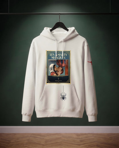Les Amants Masqués — felpa colore Off-White, davanti