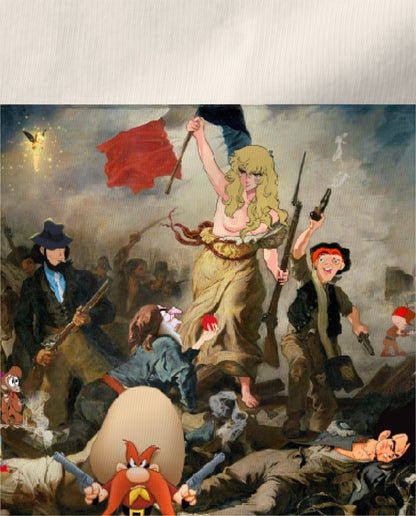 Les Dessins Animès guident le Peuple — dettaglio della stampa