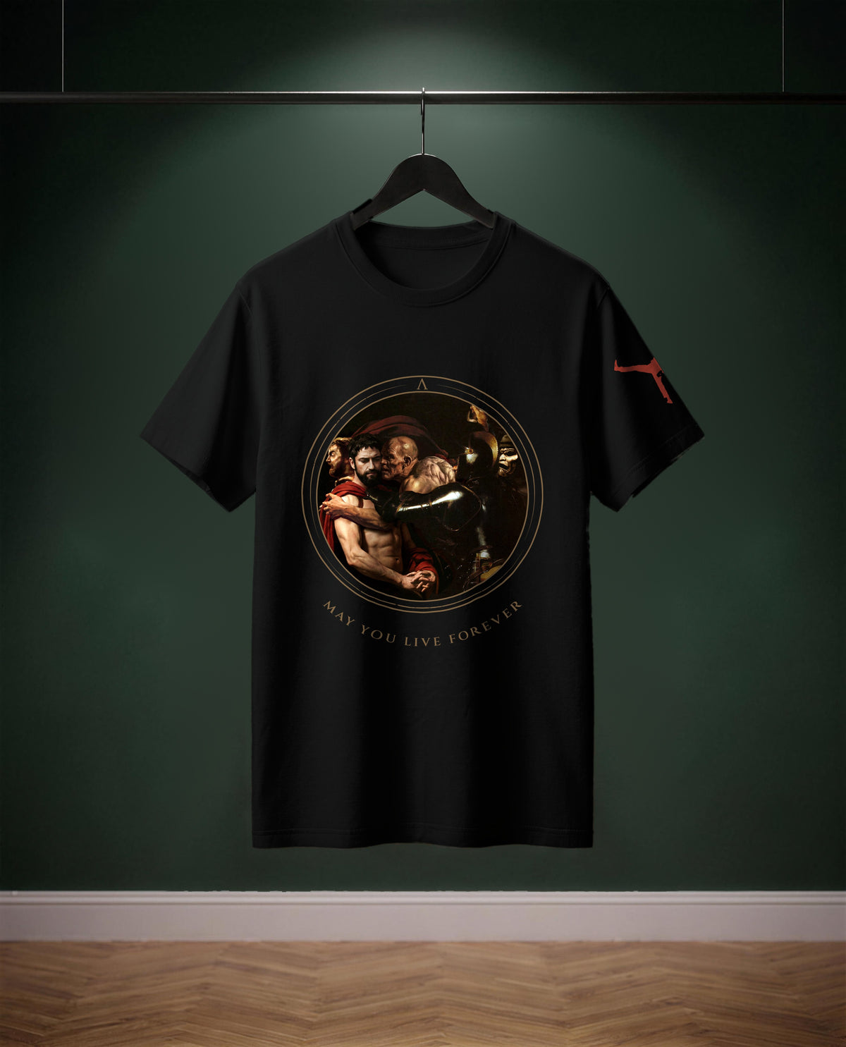 May You live Forever — t-shirt colore Nero, davanti