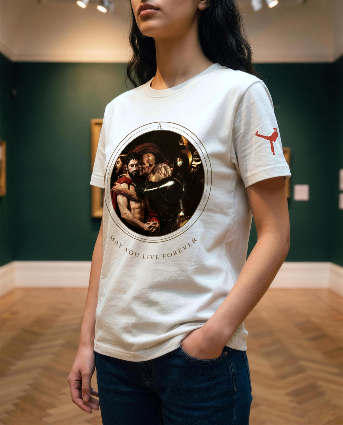 May You live Forever — t-shirt indossata