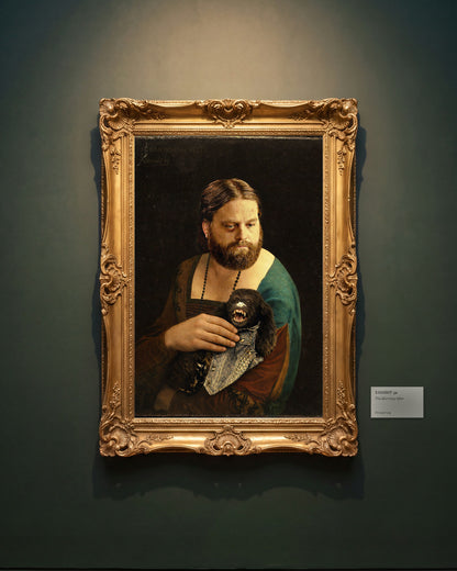 Exhibit 32, The Morning After: il quadro appeso nella sua Sala del Museo Straight Leg