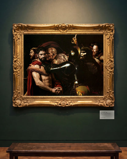 Exhibit 43, May You Live Forever: il quadro appeso nella sua Sala del Museo Straight Leg
