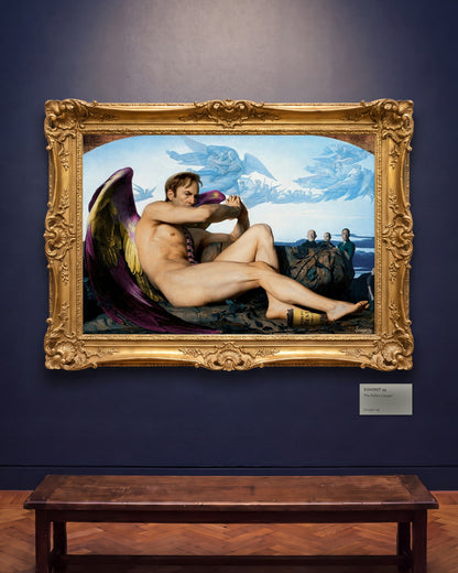 Exhibit 44, The Fallen Lawyer: il quadro appeso nella sua Sala del Museo Straight Leg