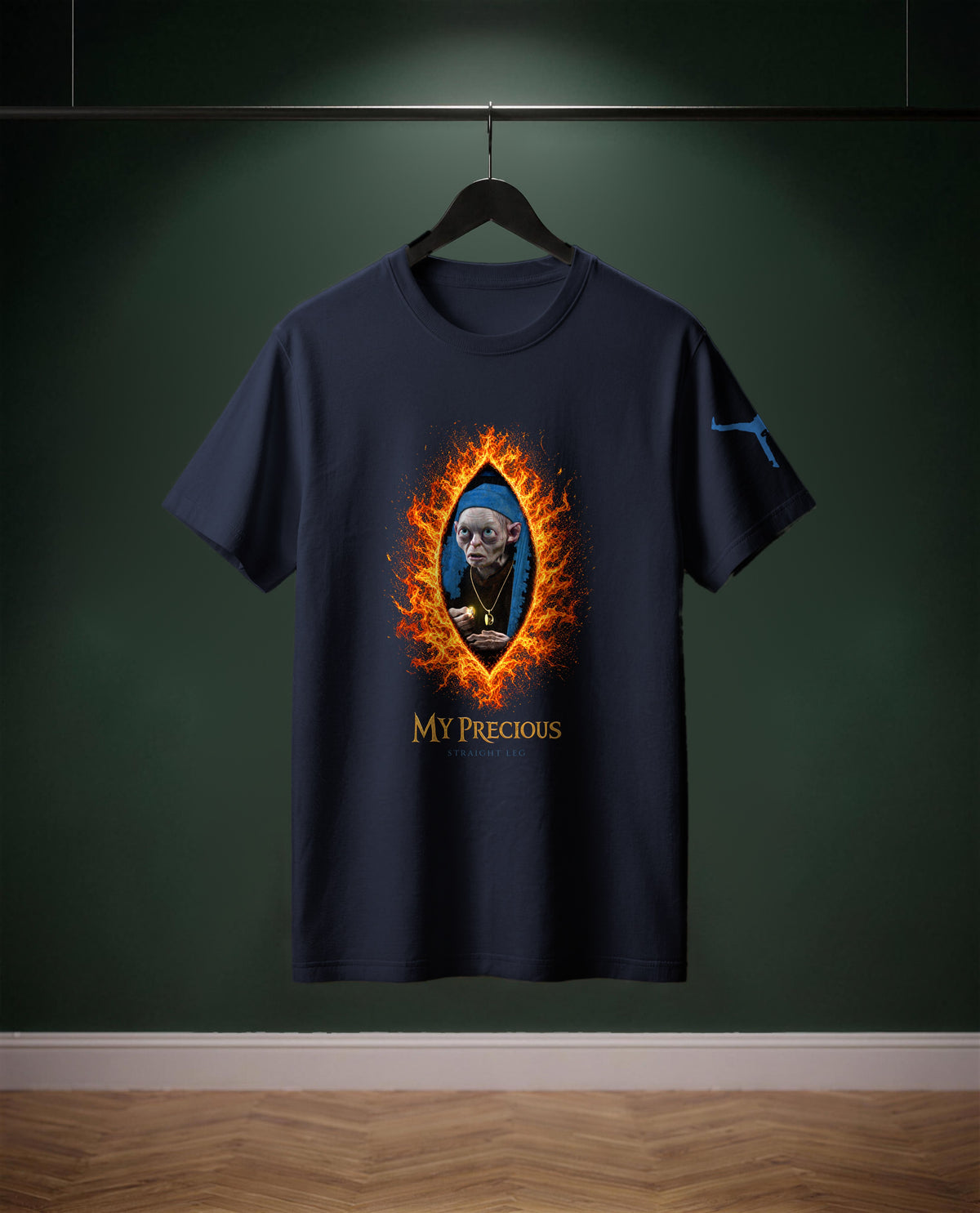 My Precious — t-shirt colore Blu oltremare, davanti