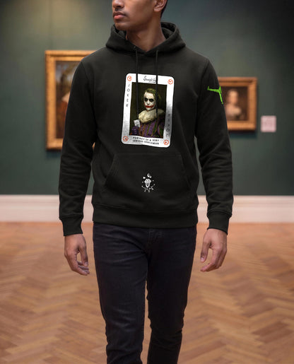Portrait of a Very Serious Gentleman — felpa indossata, davanti