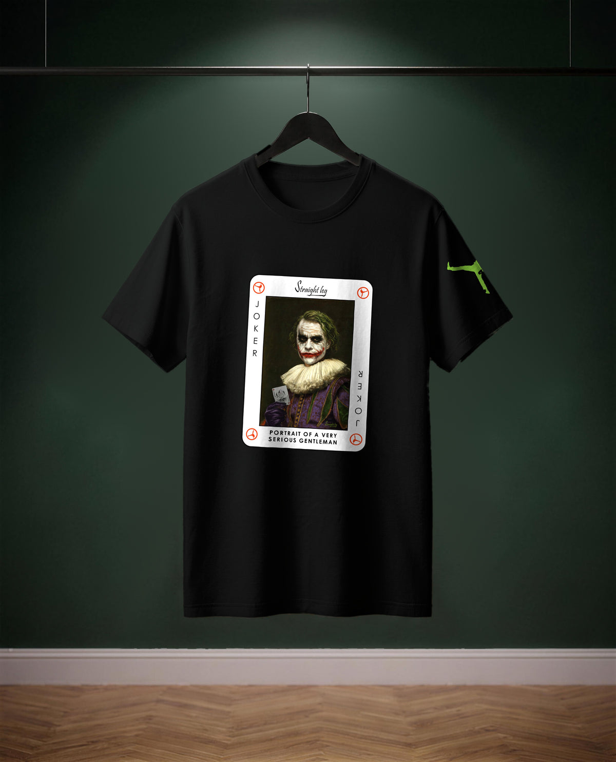 Portrait of a Very Serious Gentleman — t-shirt colore Nero, davanti