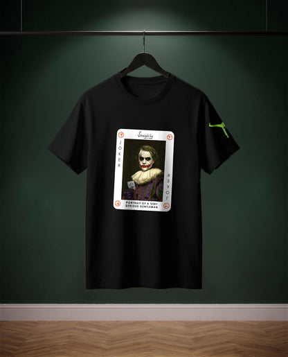 Portrait of a Very Serious Gentleman — t-shirt colore Nero, davanti