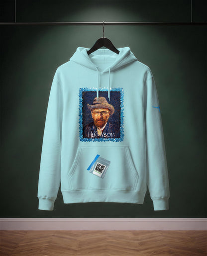 Say My Name — felpa colore Blu Piscina, davanti