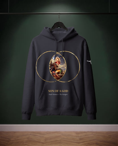 Son of a God — felpa colore Blu oltremare, davanti