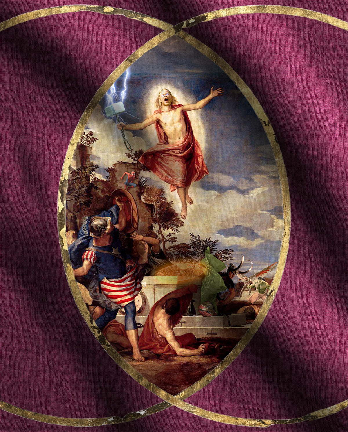 Son of a God — dettaglio della stampa