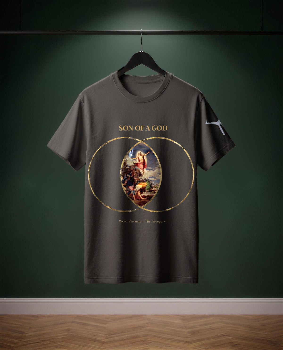 Son of a God — t-shirt colore Grigio scuro, davanti