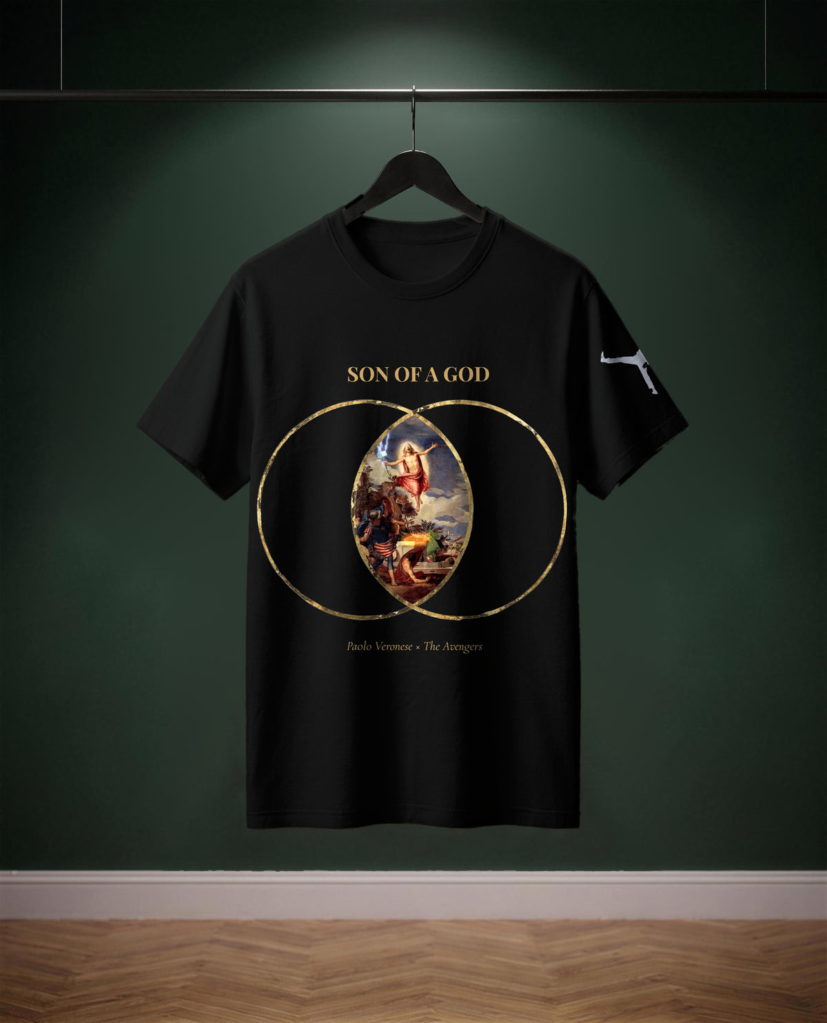 Son of a God — t-shirt colore Nero, davanti
