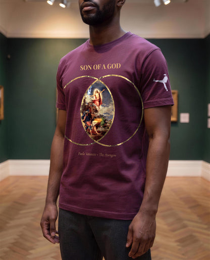 Son of a God — t-shirt indossata