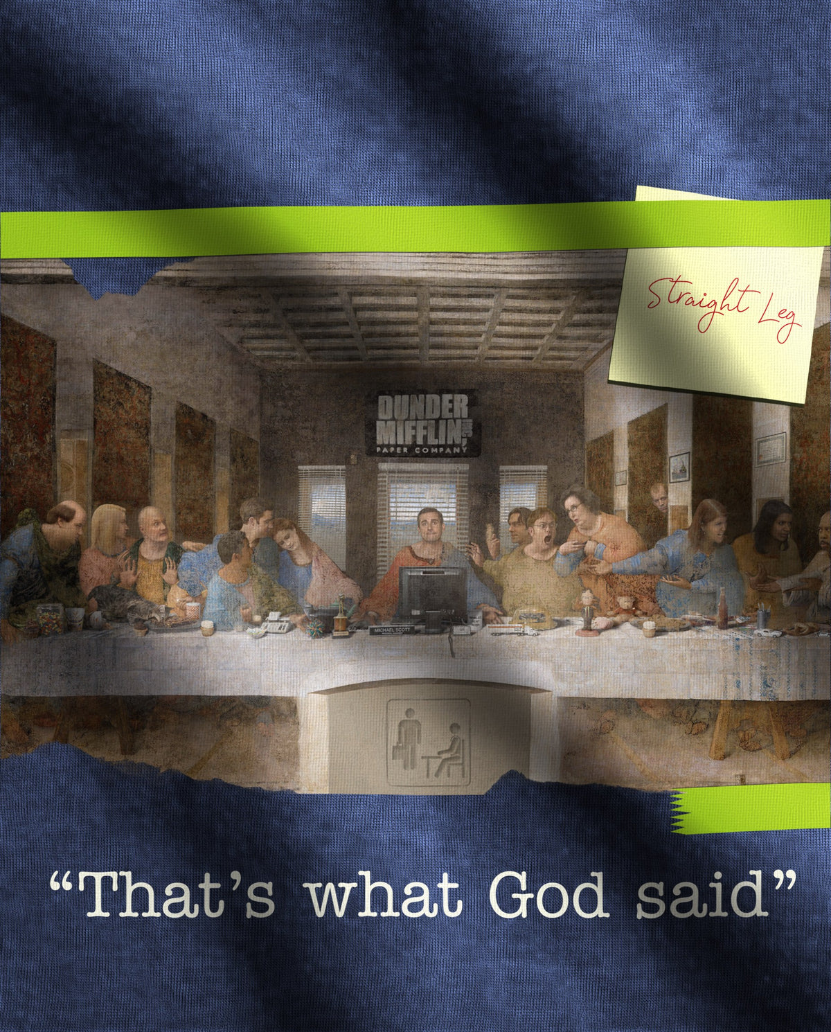 That's what God said — dettaglio della stampa