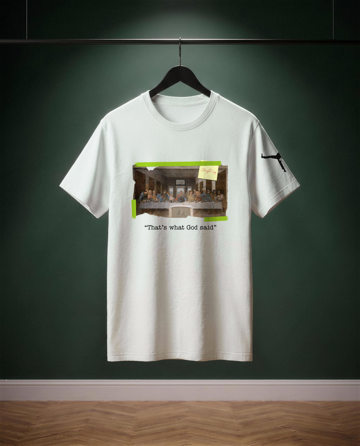 That's what God said — t-shirt colore Off-white, davanti