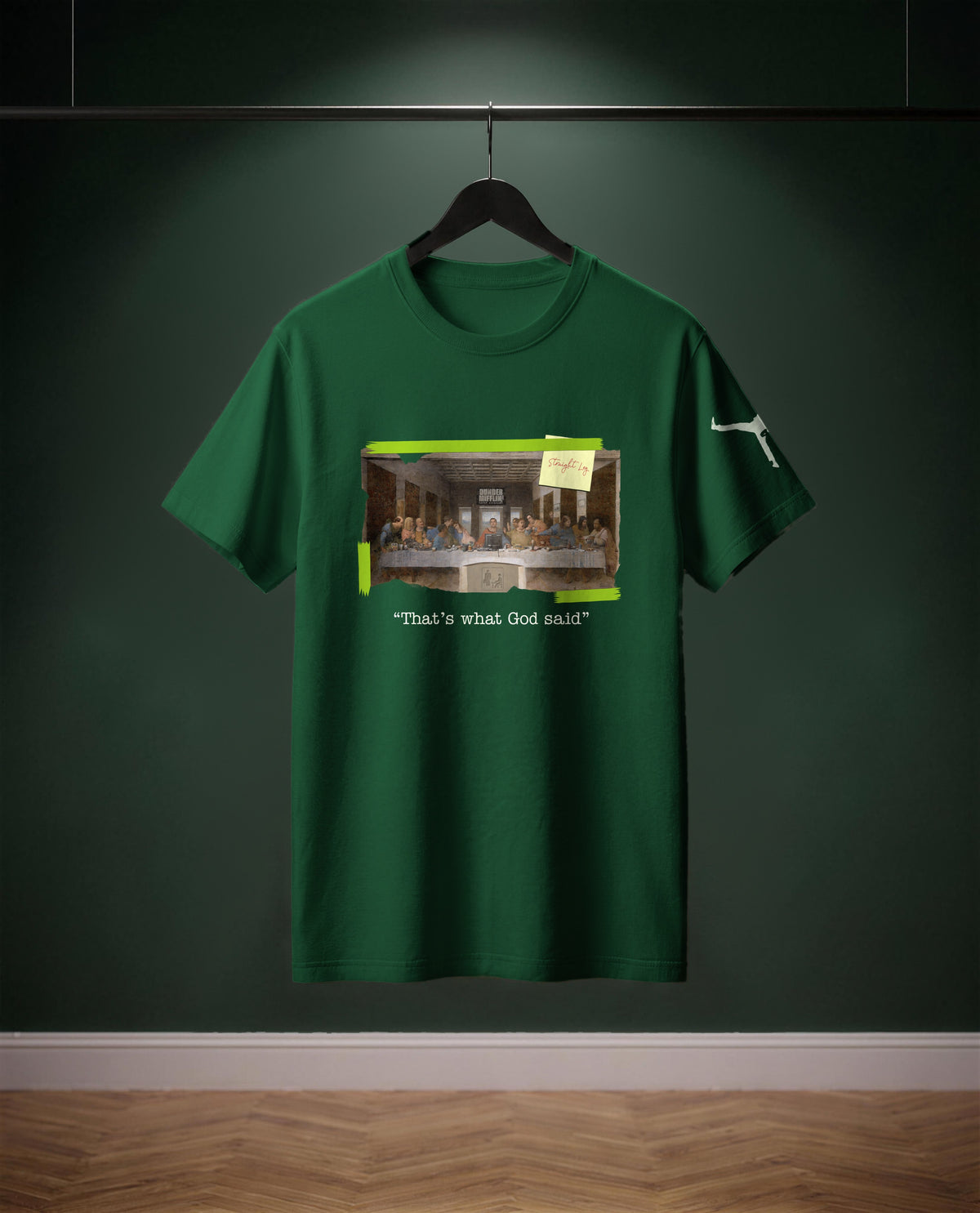 That's what God said — t-shirt colore Verde bottiglia, davanti