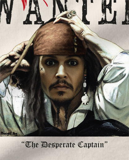 The Desperate Pirate — dettaglio della stampa