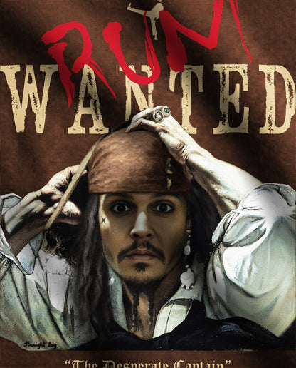 The Desperate Pirate — dettaglio della stampa