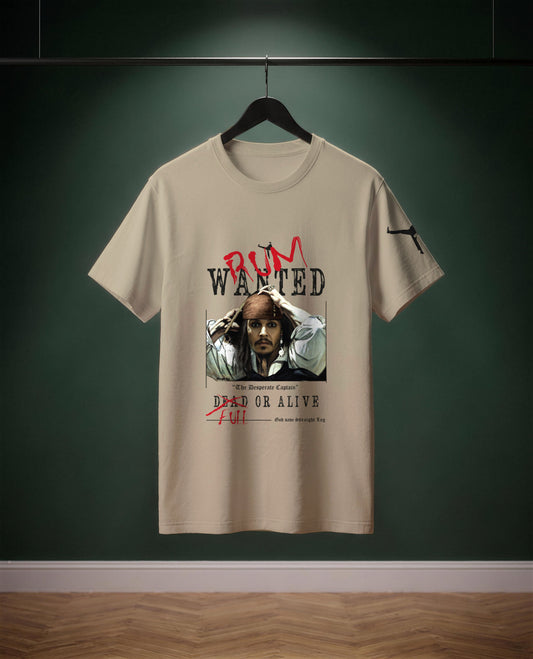 The Desperate Pirate — t-shirt colore Corda, davanti