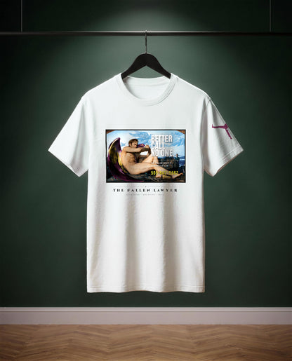 The Fallen Lawyer — t-shirt colore Bianco, davanti