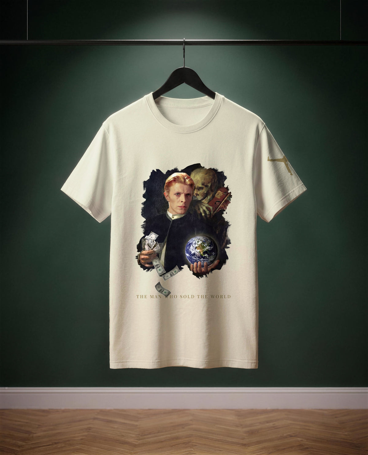 The Man Who sold the World — t-shirt colore Crema, davanti
