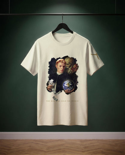 The Man Who sold the World — t-shirt colore Crema, davanti