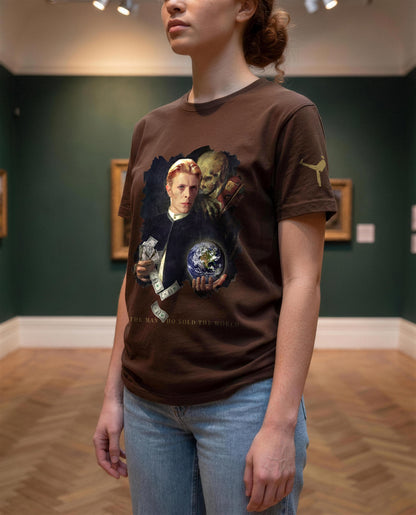 The Man Who sold the World — t-shirt indossata