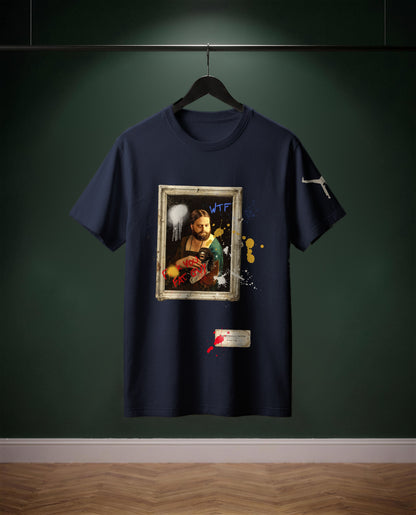 The Morning After — t-shirt colore Blu oltremare, davanti