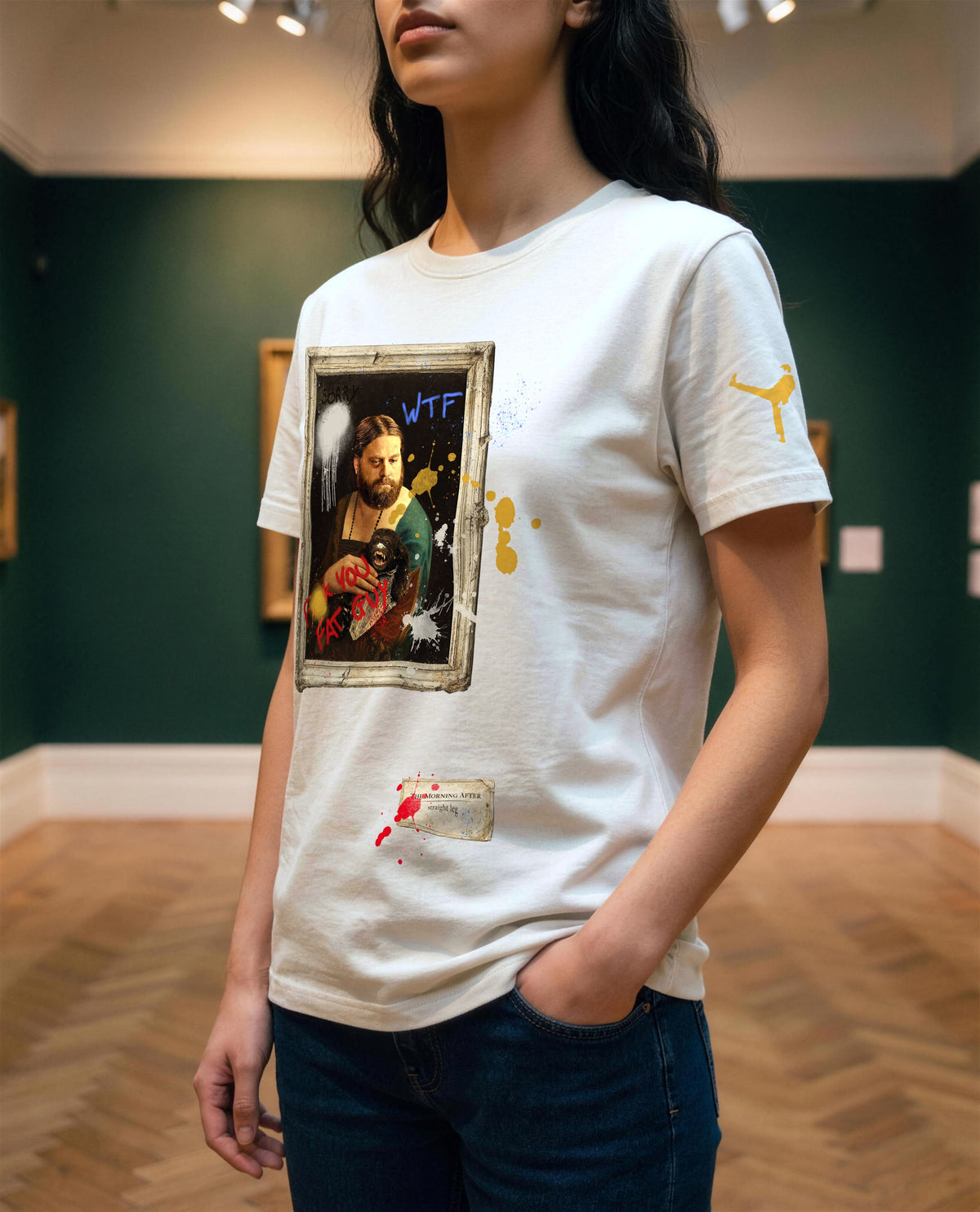 The Morning After — t-shirt indossata