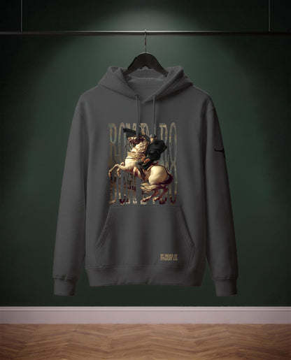 The Rom Baro — felpa colore Grigio topo, davanti