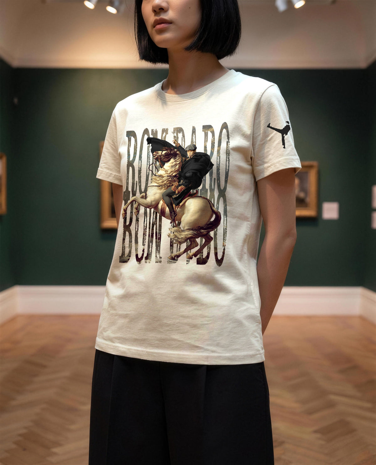 The Rom Baro — t-shirt indossata