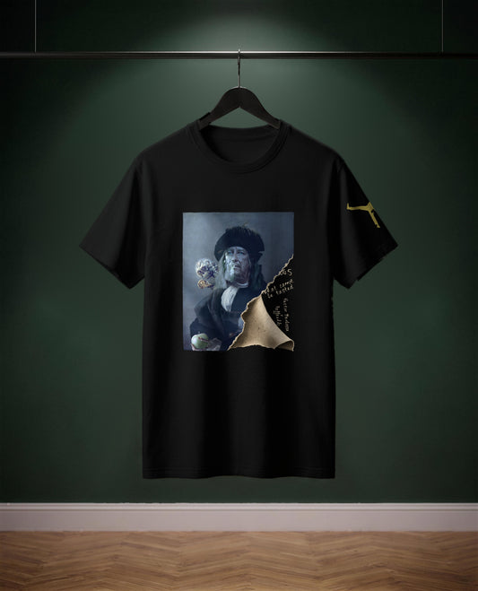 What Cannot Be Tasted — t-shirt colore Nero, davanti